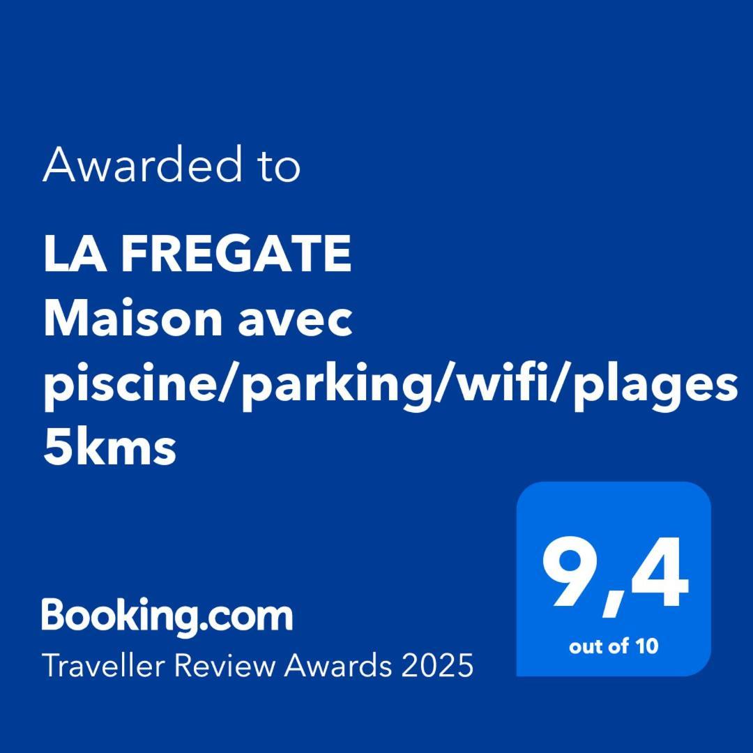 La Fregate Maison Avec Piscine/Parking/Wifi/Plages 5Kms Les Mathes Εξωτερικό φωτογραφία
